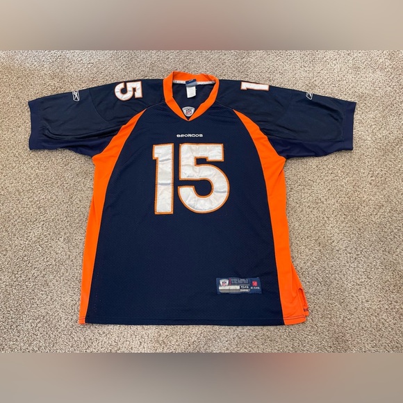 Reebok Other - Denver Broncos Jersey Mens 54 / Blue Reebok Authentic NFL Tim Tebow #15 Stitched
